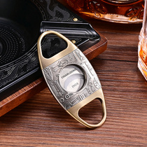 CIGARLOONG Cigar Cutter Cigar Scissors Stainless Steel Sharp Smooth Scissors Creative Portable Scissors
