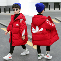 Boys winter clothing cotton clothes thickened 2022 new children foreign air down cotton clothes CUHK Cotton Padded Jacket Korean version Tide Children Clothing