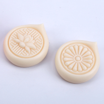 Love Soap Workshop DIY Handmade Soap Round Lemon Lotus Silicone Mold Easy Release Film Solid Silicone Gel Mold