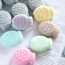 Love Soap Shop Liulian fish mold handmade DIY soap silicone mold chocolate silicone mold about 40 grams of soap