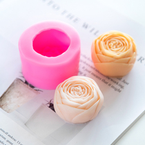 Love Soap Shop Bloom rose handmade soap silicone mold DIY soap silicone mold about 50 grams of soap