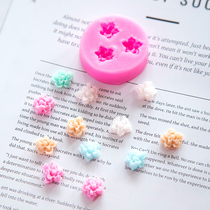 Love Soap Shop Sanlian Xiaohua Mould Handmade DIY Soap Silicone Mould Chocolate Silicone Mould Out of Soap About 0.5g