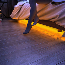 illight tri-generation LED intelligent bed lamp human induction bed lower light bedroom with nightbed bottom atmosphere light with folk