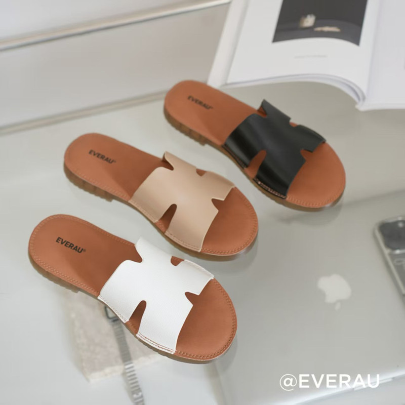 Australian Everau Summer Soft Leather Clover Summer Cowhide Slippers Flats Sandals Comfortable Women's Shoes Sandals Comfortable Australian Everau Summer Soft Leather Clover Summer Cowhide Slippers Flats Sandals Comfortable Women's Shoes Sandals Comfortable