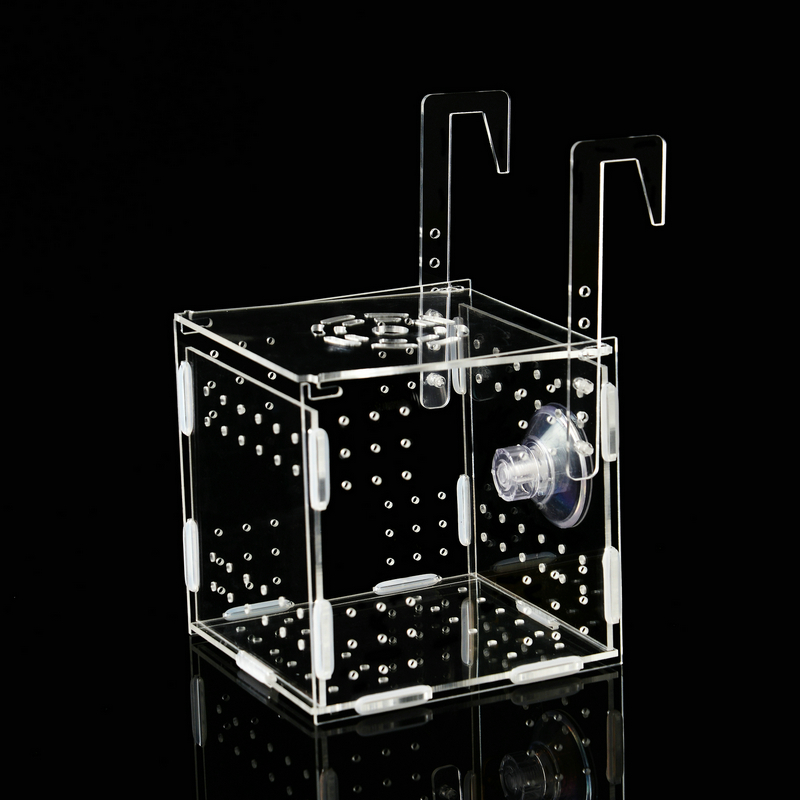 Acrylic isolation box small fish fry larvae spawning spawner large plug-in incubator fish tank isolation box