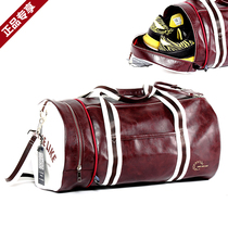 Fitness bag for men and women single shoulder bag handbag training bag shoes basketball pack cylinder travel bag tide