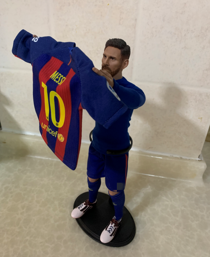 Self -made 1/6 compatible ZCWO Messa Barcelona 16 17 season home jersey Neymar Suarez Xiaobai