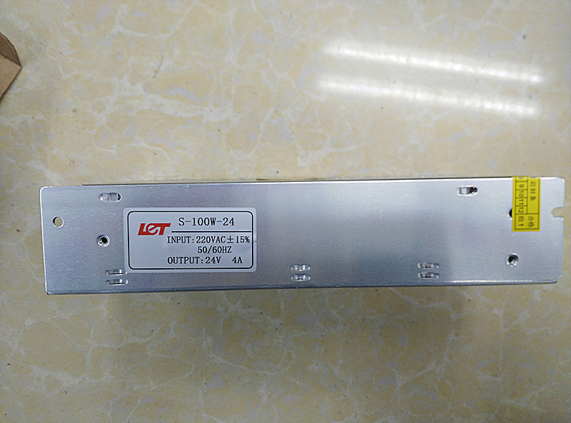 Original installation < Xiamen Liteng > mesh switching power supply S-100W-24V 24V4A