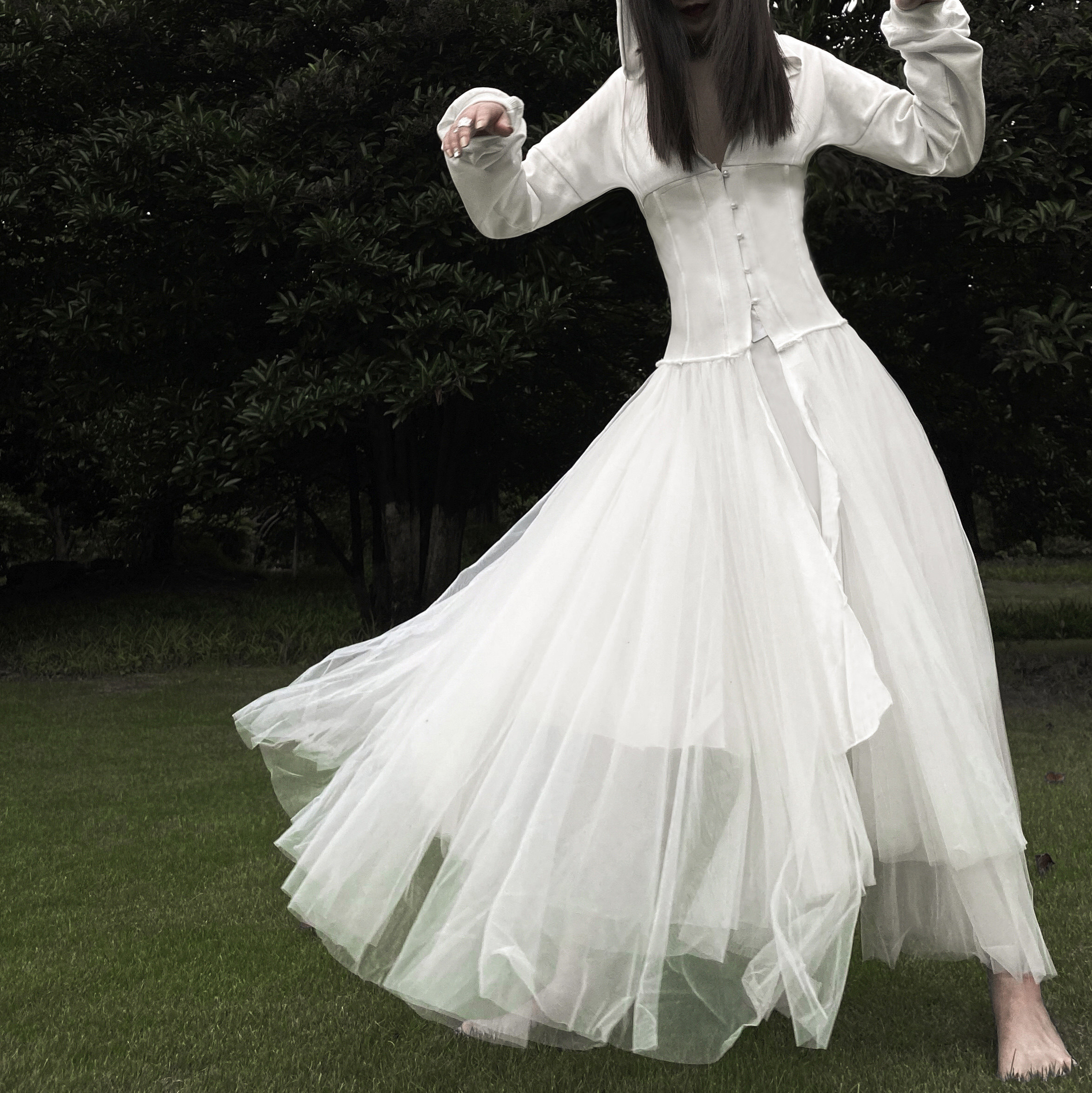 Sakuya Diablo Skuya Design Mountain Benefit Rope Skin Handle Personal Sweater Dress