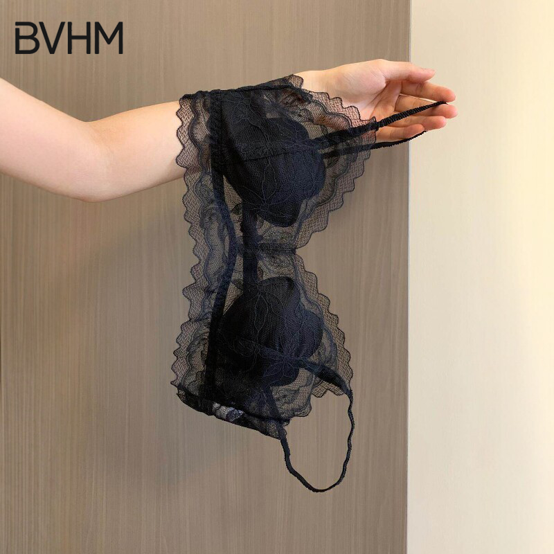 Victorian-Style Lace Lingerie for Women, Summer 2026 New Model, High-End Beauty Back Design, Wireless Thin Strap Bra