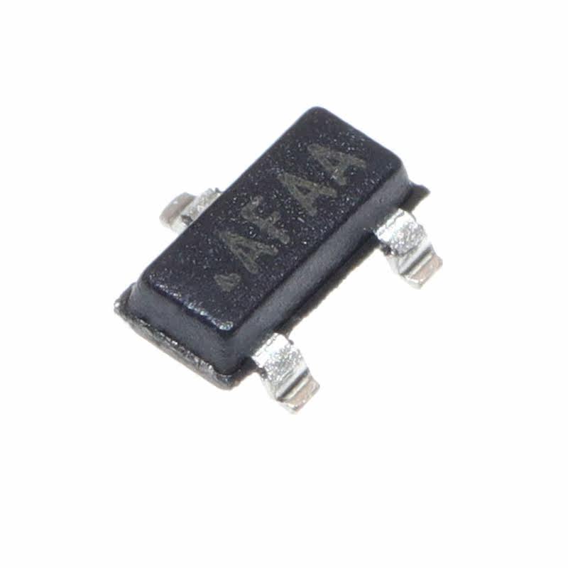 The new MAX809REUR T silk printing AFAA imported SOT-23 reset circuit IC chip