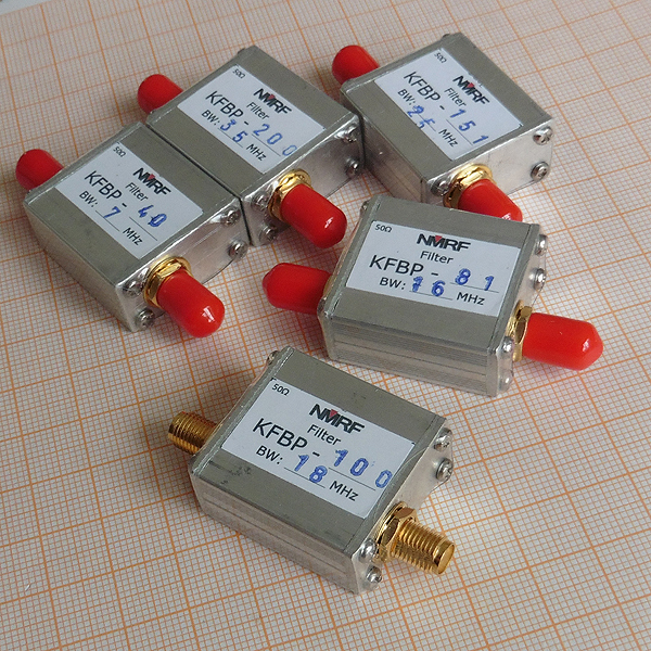 30～300MHz Customizable bandpass filter SMA interface