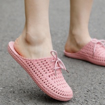 2019 New Beach casual slippers women hollow hole shoes home indoor and outdoor drag lazy people fashion student drag