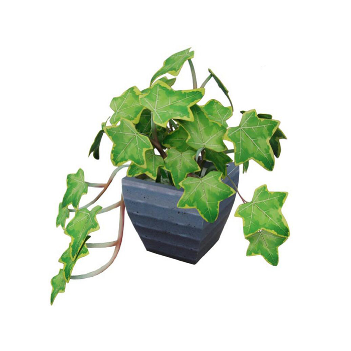 Cây cảnh ivy giấy thủ công DIY giấy mô hình máy tính để bàn trang trí mô hình trang trí - Mô hình giấy mô hình 3d bằng giấy