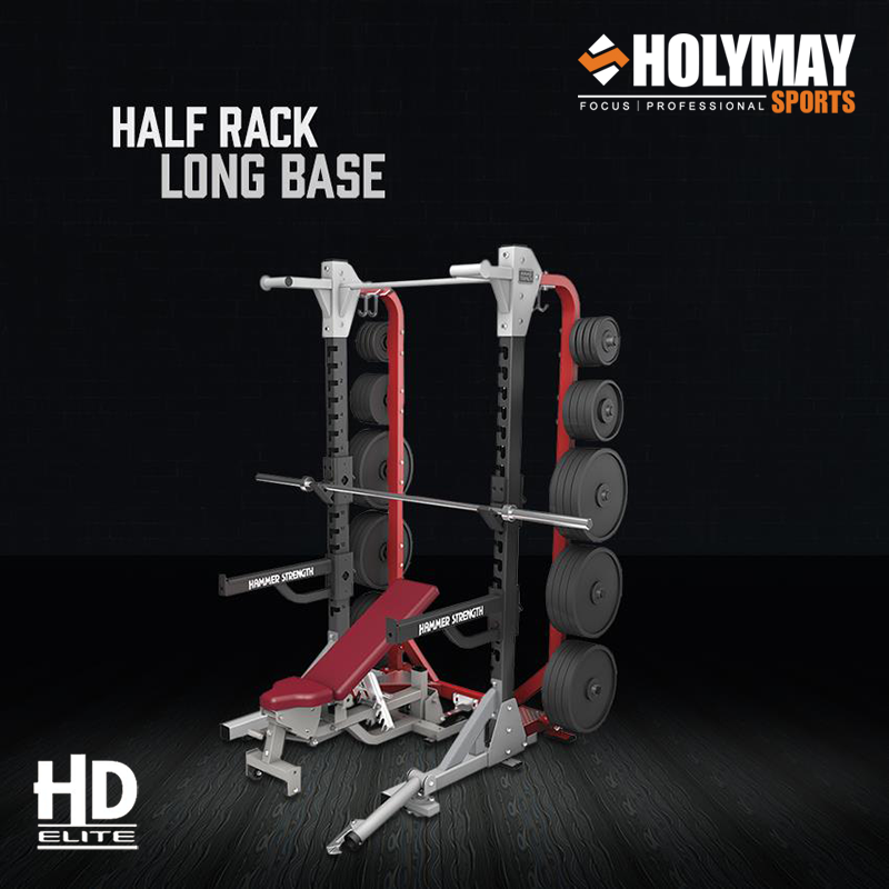 Humus HDElite front open free deep squatting HammerStrlength gym studio apparatus