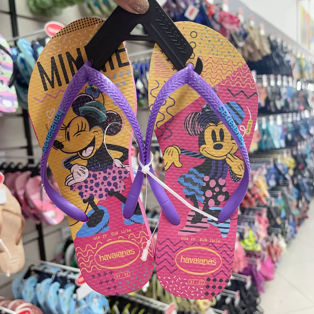 Подсчет новых товаров 26 havaianas Brazilian Havana нескользящие детские резиновые шлепанцы для девочек и детей на летний пляж