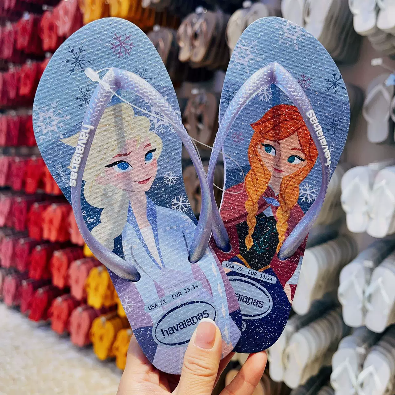 Подсчет новых товаров 26 havaianas Brazilian Havana нескользящие детские резиновые шлепанцы для девочек и детей на летний пляж