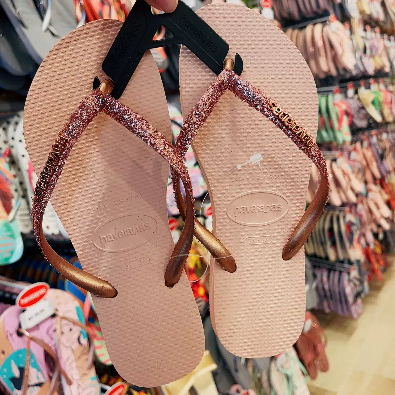 Бразильские Havaianas однотонные тонкие Havana шлепанцы для женщин, нескользящие тапочки, сандалии по углу