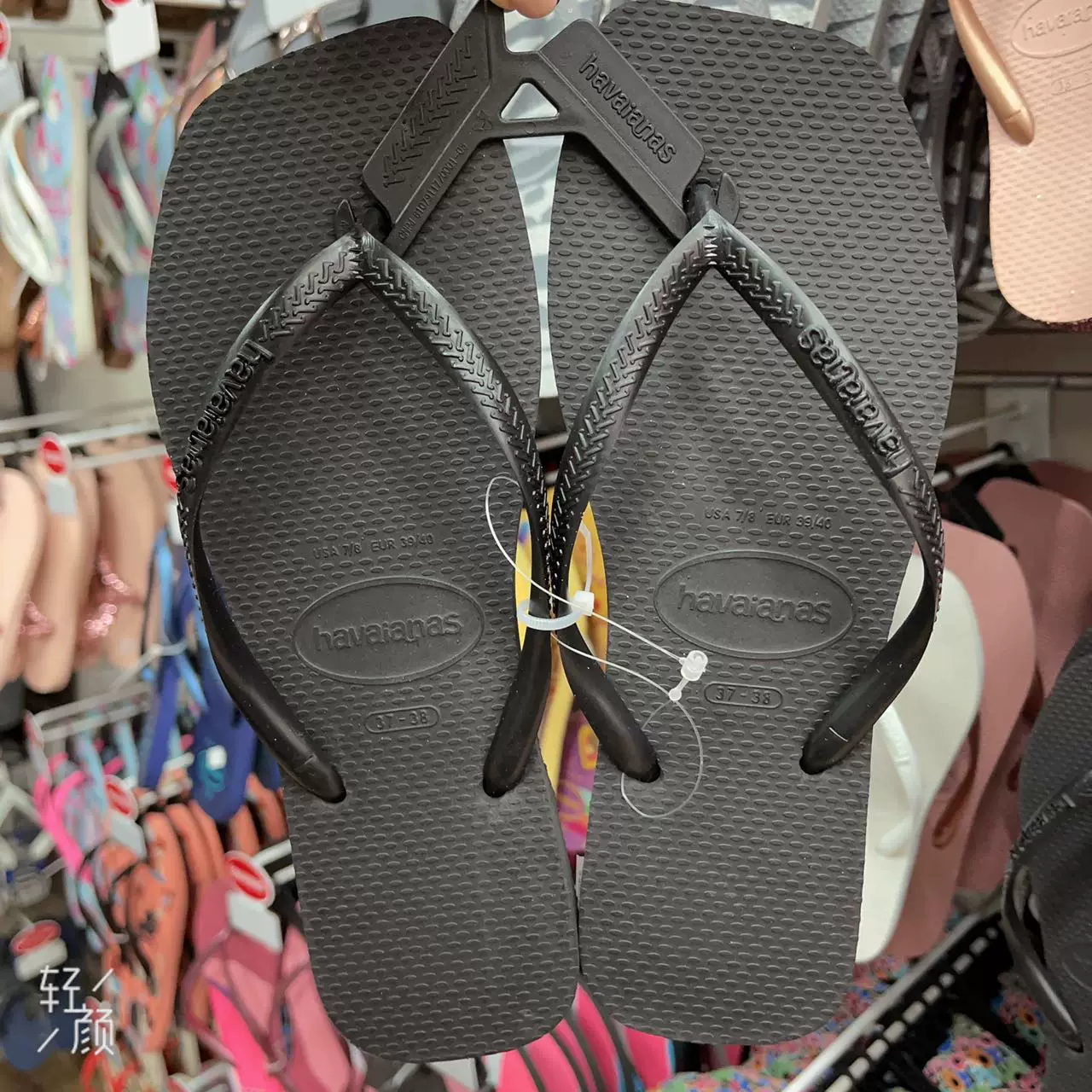 Бразильские havaianas Havana шлепанцы для женщин надевать нескользящие ванная тапочки уголок сандалии однотонный цвет стройный
