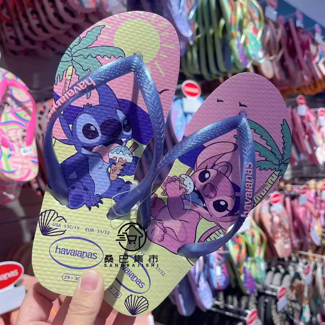 Подсчет новых товаров 26 havaianas Brazilian Havana нескользящие детские резиновые шлепанцы для девочек и детей на летний пляж
