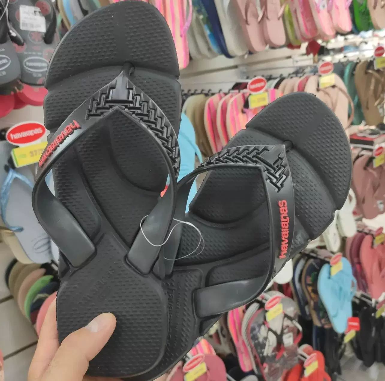 Новые Havaianas Havana POWER 2.0 летние нескользящие, износостойкие удобные мужские персонажи с уплощённой подошвой