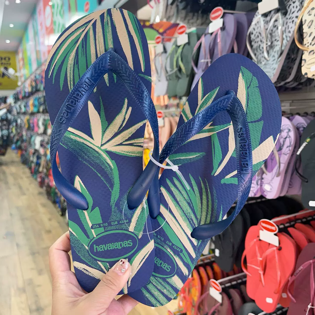 Новые Brazil Havaianas Havana персонаж человека Drag Мужские сланцы