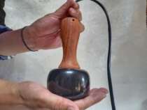 Bianstone Tai chi ball scraping plate Electric scraping warm moxibustion instrument Heating Bianstone ball hammer Tongyang tank Moxibustion instrument electric hammer