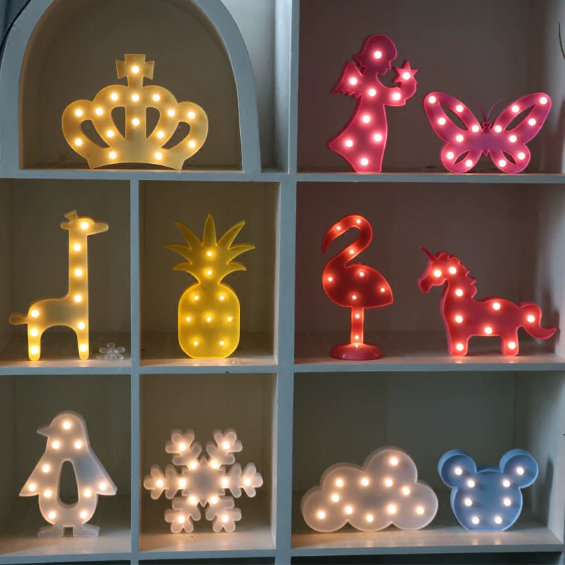 Creative table lamp, lights for bedroom, night light, internet celebrity