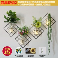 Прозрачный четырех сезона цветочный язык два