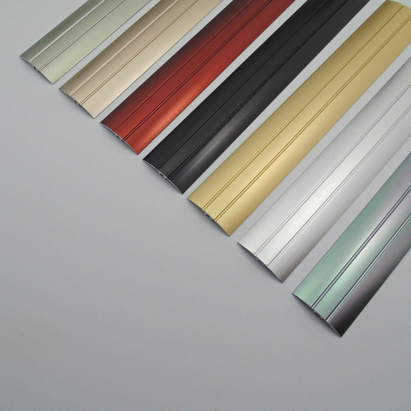 Metal Thickened Titanium Aluminum Alloy Universal Buckle Over Threshold Bar Seams Strip Solid Wood Floor Batten Copper Strip Closing Strip