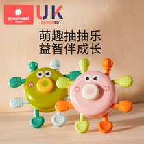 Kelvin baby smoking toys for more than 6 months hand fine and lean early teaching 0 1 year old baby Larale