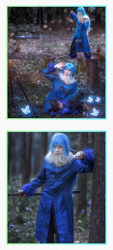 Nuoqi Về sự tái sinh của tôi để trở thành một chất nhờn, trang phục cosplay cosplay Wang Wang Limulu - Cosplay