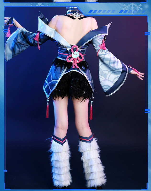 Noki Liên Minh Huyền Thoại LO Nguyên Chất Trăng Tuyết Ahri Lcos Phù Hợp Với Con Cáo Chín Đuôi Cosplay Bộ Đầy Đủ Của trò Chơi Nữ Quần Áo