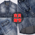 mỏng mùa hè nam ngắn tay Tang ăn mặc gió hàng đầu Trung Quốc retro Trung Quốc Trung Quốc áo sơ mi denim cổ Zhongshan váy 