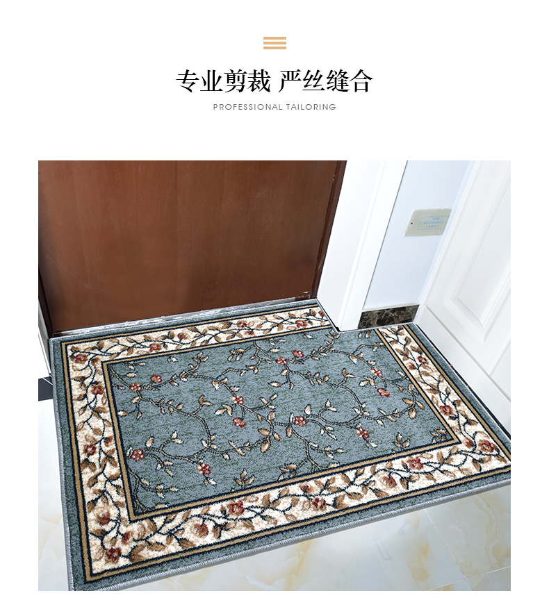Xử phạt cắt cạnh của Mỹ mat hiên lối vào cửa mat lối đi chăn bếp mat phòng ngủ đầu giường chăn - Thảm sàn thảm trải cầu thang