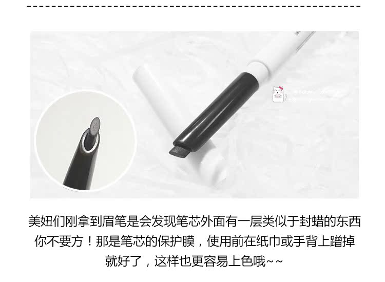 Hàn Quốc chính hãng innisfree Yue thơ máy tự động bút chì lông mày sinh thái rất mỏng đôi đầu màu xám nâu nữ - Bút chì lông mày / Bột / Stick chì kẻ mày karadium