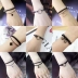 Phiên bản Nhật Bản và Hàn Quốc của Nghĩa trang nhỏ bán buôn nhung nhung retro nhiều lớp vòng đeo tay nam và nữ vòng tay vòng tay quà tặng - Vòng đeo tay Cuff