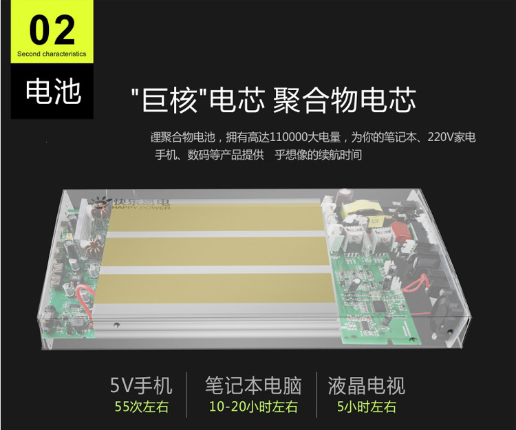 Sheng sản phẩm máy tính xách tay điện thoại di động sạc kho báu dung lượng lớn Lenovo 220V ngoài trời tùng 12V19V UPS điện liên tục gian hàng ngoài trời xe khẩn cấp - Ngân hàng điện thoại di động pin dự phòng sạc nhanh
