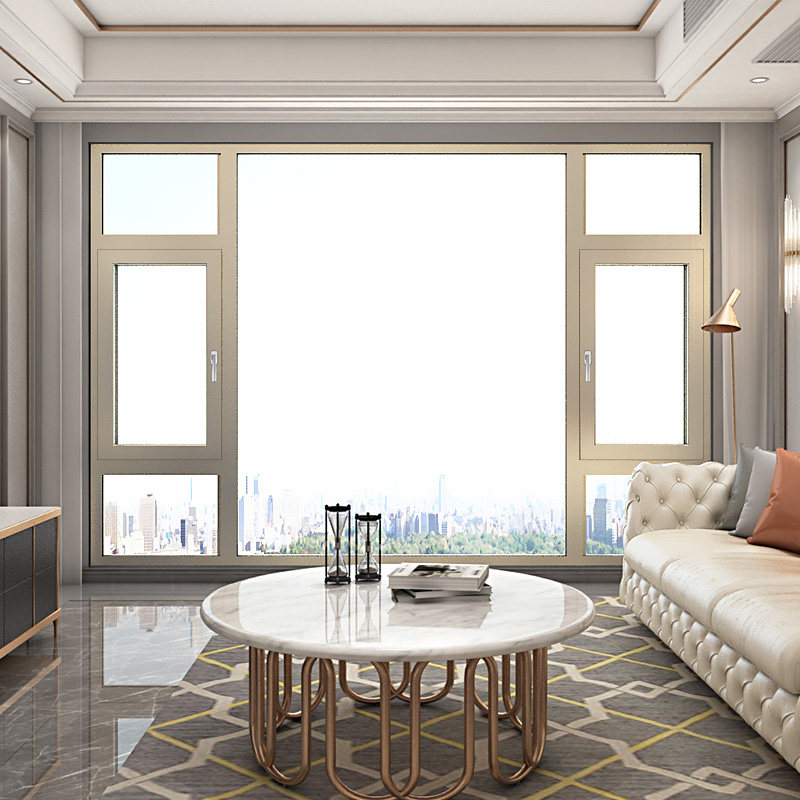 New Haoxuan doors and windows Baicui 88 series broken bridge level window