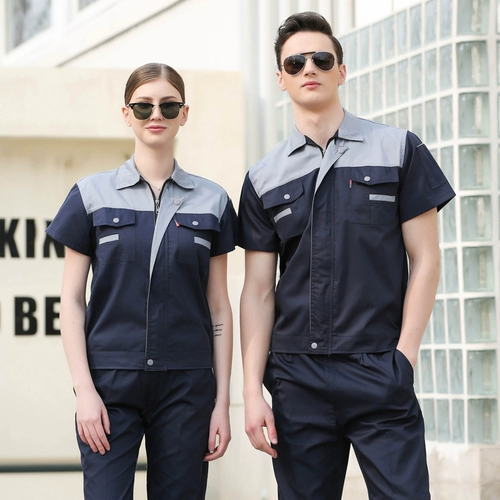 Летний комбинезон, тонкий износостойкий лонгслив, короткий рукав