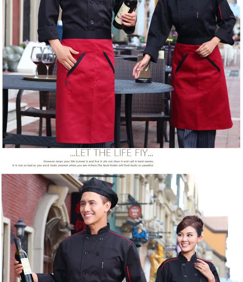 Veste chef cuisinier en polyester - Ref 1910969 Image 80
