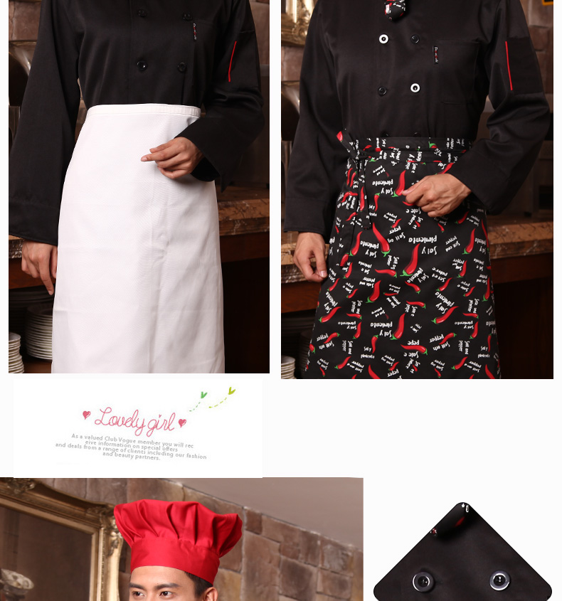 Veste chef cuisinier en polyester - Ref 1910969 Image 45