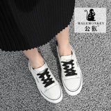 Белая обувь, универсальные кроссовки, спортивная обувь, туфли на плоской подошве в английском стиле, в корейском стиле, в британском стиле
