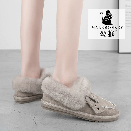 公猴 Сапоги, флисовые удерживающие тепло универсальные зимние туфли, коллекция 2022