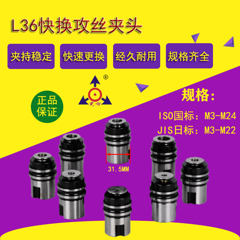 L36 floating quick change screw tapping chuck L0824 0620B22 Shenzhen Vision Machinery SWJ24 tapping machine