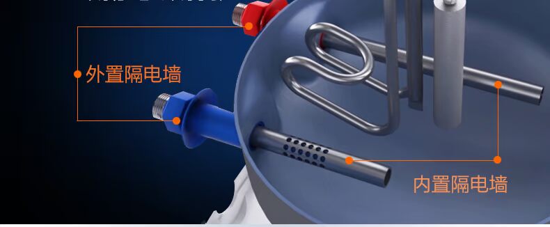 USATON Ashland UX02-6J15 nước trên và dưới 6,6 lít L bếp nước nóng trữ nước Po bình nóng lạnh picenza 30l