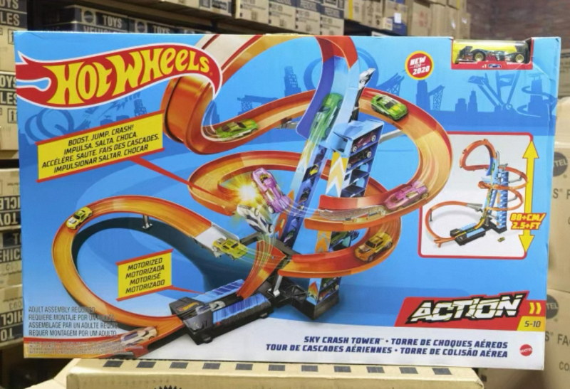 Hot Wheels Giant Electric Looping Track Set Electric Impact Track Launch Track Five-Point Impact Track