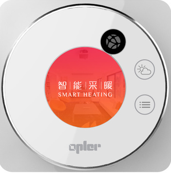 Opler German original imported floor heating thermostat mobile phone remote temperature control Apple Watch temperature control