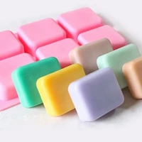 M19 nhiều hơn tự làm xà phòng sữa mẹ hình chữ nhật cạnh tròn silicone khuôn khuôn làm bánh flan