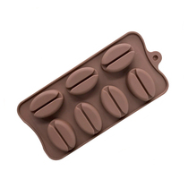 M17 paragraph 7 Couffee bean cake mold coffee bean mold Feng full lips DIY baking mold ice mold